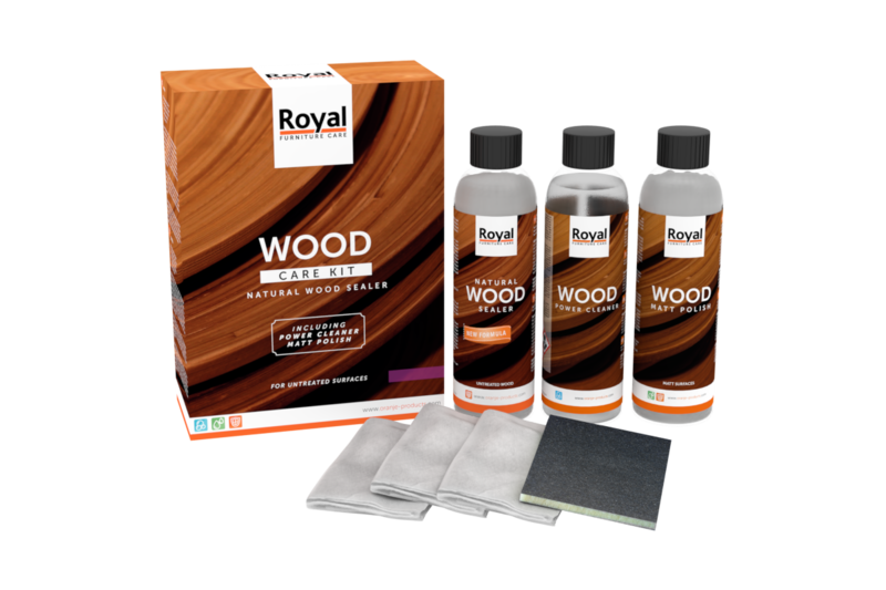 Wood Care Kit voor onbehandeld hout | Complete set